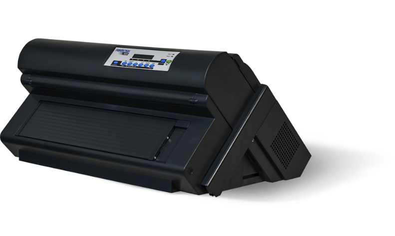 Reliable, industry leading 24-pin price/ performance with best in class acoustics and ease of use

900 cps performance @ 10 cpi
Best in class ribbon life (25M Characters) for less user intervention and lower operating cost
Optional Open Pedestal Printer Stand
